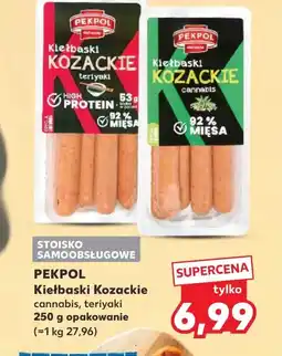 Kaufland Kiełbaski Pekpol oferta