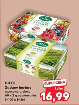 Kaufland Zestaw herbat Bifix oferta