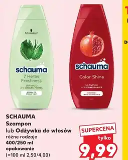 Kaufland Szampon Schauma oferta