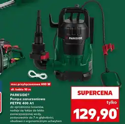 Kaufland Pompa Parkside oferta