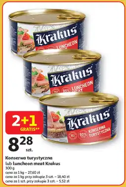 Auchan Konserwa turystyczna Krakus oferta
