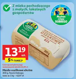 Auchan Masło Pewni Dobrego oferta