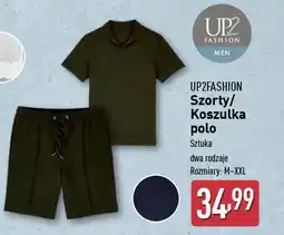 ALDI Up2fashion Szorty/ Koszulka polo oferta