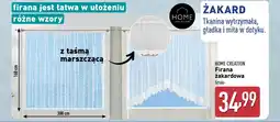 ALDI Home creation firana żakardowa oferta