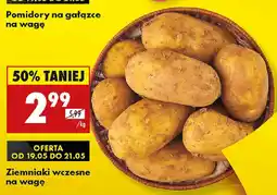 Biedronka Ziemniaki wczesne na wagę oferta