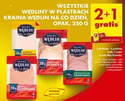 Biedronka Wszystkie wędliny w plastrach Kraina Wędlin na co dzień oferta