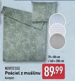 ALDI Novitesse pościel z muślinu oferta