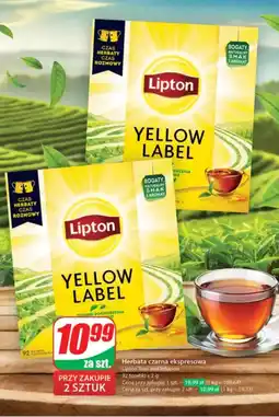 Dino Herbata czarna ekspresowa Lipton Teas and Infusion oferta