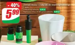Dino Zestaw dysza + 3 złączki do węża ogrodowego oferta