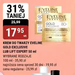 bi1 Krem do twarzy eveline gold exclusive lub lift expert oferta