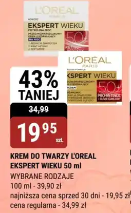 bi1 Krem do twarzy l'oreal ekspert wieku oferta
