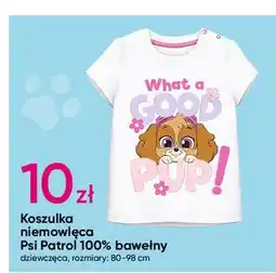 Pepco Koszulka psi patrol 80-98 cm oferta