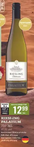 Biedronka Wino Palatium Riesling Halbtrocken oferta