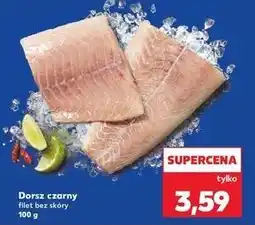 Kaufland Dorsz czarny filet bez skóry oferta
