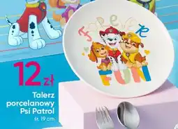 Pepco Talerz porcelanowy psi patrol 19 cm oferta