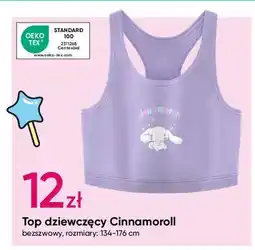Pepco Top dziewczęcy cinnamoroll 134-176 cm oferta