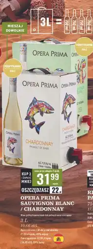 Biedronka Wino Opera Prima Chardonnay oferta