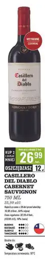 Biedronka Wino Casillero Del Diablo Cabernet Sauvignon oferta