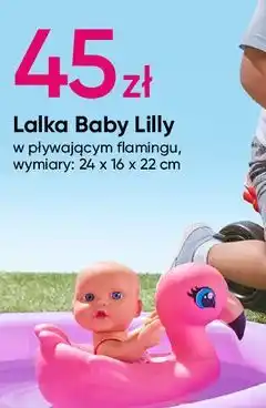 Pepco Lalka baby lilly w pływającym flamingu oferta