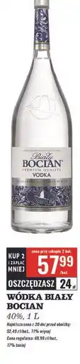 Biedronka Wódka Biały Bocian Vodka oferta