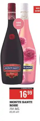 Biedronka Wino Monte Santi Lucky Rose oferta