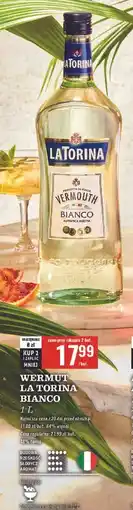 Biedronka Vermouth La Torina Bianco oferta