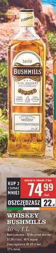 Biedronka Whiskey Bushmills Original oferta