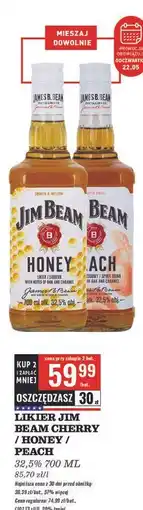 Biedronka Bourbon Jim Beam Honey oferta