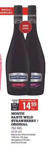 Biedronka Wino Monte Santi Original oferta