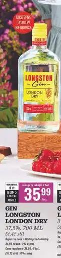 Biedronka Gin Longston oferta