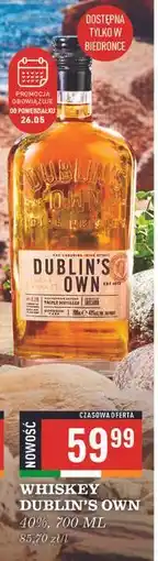 Biedronka Whisky Dublin's Own oferta