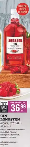 Biedronka Gin Longston Watermelon & Strawberry oferta