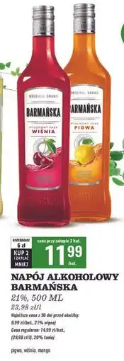 Biedronka Likier 21% Barmańska Mango oferta