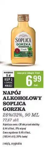 Biedronka Liker 28% Soplica Gorzka Z Miętą oferta