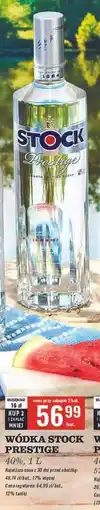 Biedronka Wódka Stock Prestige oferta