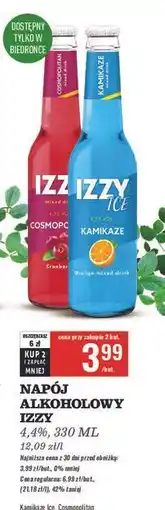 Biedronka Drink kamikaze Izzy oferta