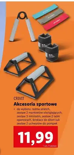 Lidl Uchwyt do pompek Crivit oferta