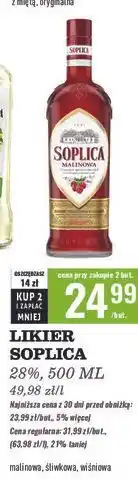 Biedronka Wódka Soplica Wiśniowa oferta