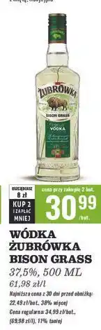 Biedronka Wódka Żubrówka Bison Grass oferta