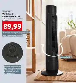 Lidl Wentylator kolumnowy 50 w Silvercrest oferta