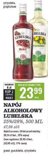 Biedronka Wódka Lubelska Cytrynówka oferta