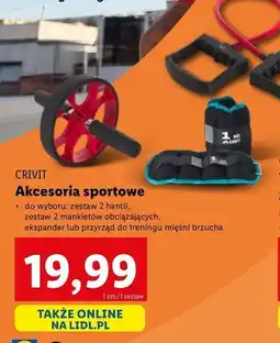 Lidl Przyrząd co ćwiczeń mięśni brzucha Crivit oferta