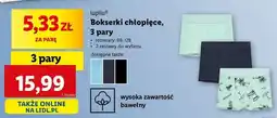 Lidl Bokserki chłopięce 98-128 cm Lupilu oferta