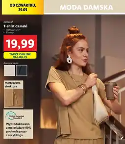 Lidl T-shirt damski Esmara oferta