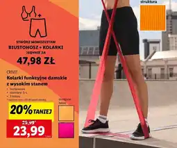 Lidl Kolarki funkcyjne z wysokim stanem s-l Crivit oferta