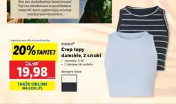 Lidl Top damski rozm. s-l Esmara oferta