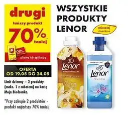 Biedronka Płyn do płukania spring awakening Lenor oferta