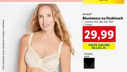 Lidl Biustonosz na fiszbinach 90c Esmara oferta