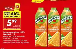 Biedronka Sok pomarańczowy Tymbark oferta