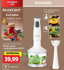 Lidl Blender ręczny 350w Silvercrest oferta